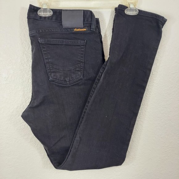 Civilianaire Denim - Civilianaire  Mid Rise Slim Stretch  Black Womens Jean  Sz 30 / 10